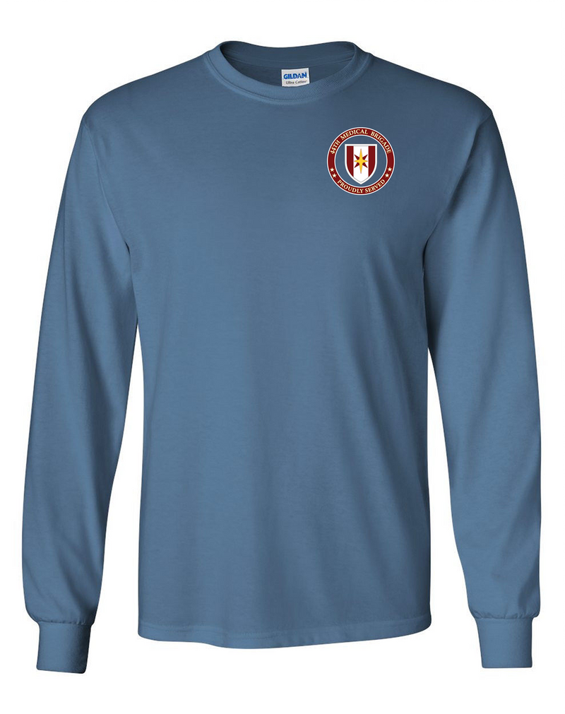 44th Medical Brigade Long-Sleeve Cotton T-Shirt