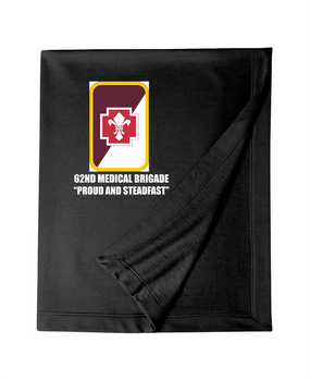 62nd Medical Brigade Embroidered Dryblend Stadium Blanket