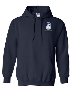 218th Infantry Brigade Embroidered Hooded Sweatshirt