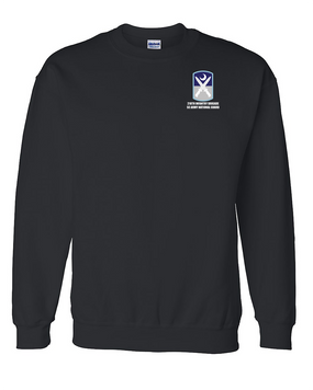 218th Infantry Brigade Embroidered Sweatshirt