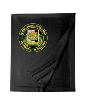 PSYOP Regimental Association Embroidered Dryblend Stadium Blanket