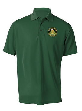 PSYOP Regimental Association Embroidered Moisture Wick Polo Shirt