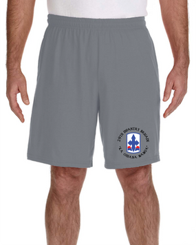 29th Infantry Brigade Embroidered Gym Shorts  (C)