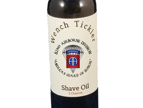 82nd Airborne Division Wench Tickler Shave Oil (C)