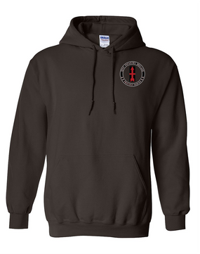 32nd Infantry Brigade Embroidered Hooded Sweatshirt -Proud