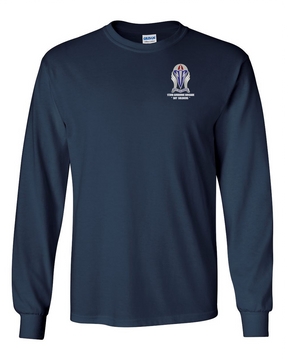 173rd Airborne Brigade "Crest" Long-Sleeve Cotton T-Shirt