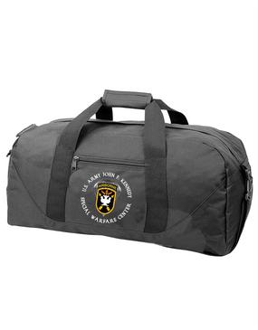 JFK Special Warfare Center Embroidered Duffel Bag-(C)