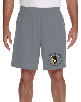 JFK Special Warfare Center Embroidered Gym Shorts (C)