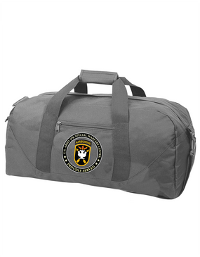 JFK Special Warfare Center Embroidered Duffel Bag-Proud