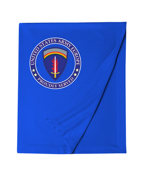 USAEUR Embroidered Dryblend Stadium Blanket-Proud