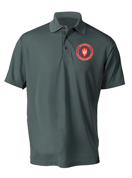 SCARWAF Embroidered Moisture Wick Polo Shirt -Proud