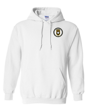 JFK Special Warfare Center  Embroidered Hooded Sweatshirt-Proud