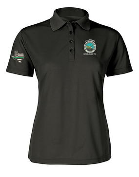 The Pipeliners's Association of Houston Ladies Embroidered Moisture Wick Polo Shirt