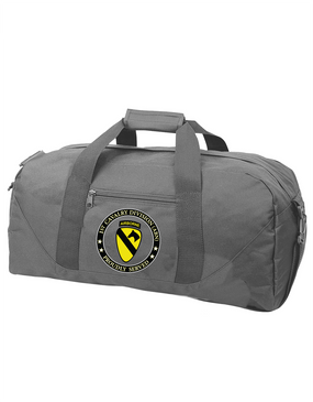 1st Cavalry Division (Airborne) Embroidered Duffel Bag-Proud