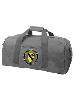 1st Cavalry Division  Embroidered Duffel Bag-Proud