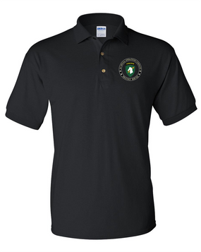 1st Special Operations Command (SOCOM)  Embroidered Cotton Polo Shirt -Proud
