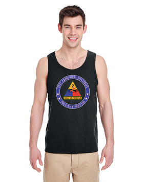  2nd Armored Division Tank Top-Proud (FF)