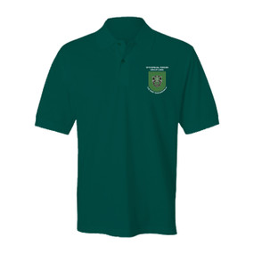 10th Special Forces Group Embroidered Cotton Polo Shirt