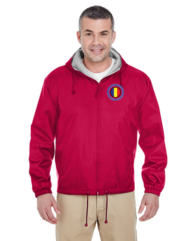 TRADOC Embroidered Fleece-Lined Hooded Jacket -Proud