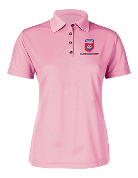 Central Ohio Chapter Ladies Embroidered Moisture Wick Polo Shirt