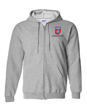 Central Ohio Chapter Embroidered Hooded Sweatshirt with Zipper