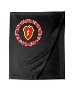 25th Infantry Division Embroidered Dryblend Stadium Blanket-Proud