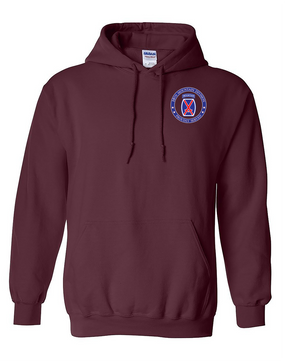 10th mountain division moletom com capuz