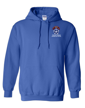 V Corps Company A 75th Infantry Embroidered Hooded Sweatshirt