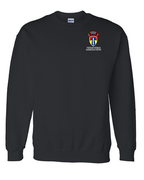 II Field Force Company  D  75th Infantry Embroidered Sweatshirt