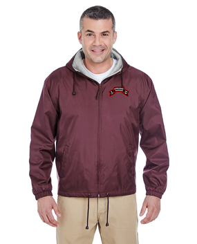 Company E  75th Infantry Embroidered Fleece-Lined Hooded Jacket