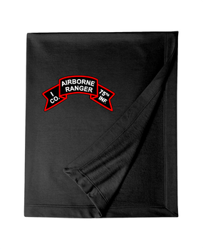 Company I  75th Infantry Embroidered Dryblend Stadium Blanket