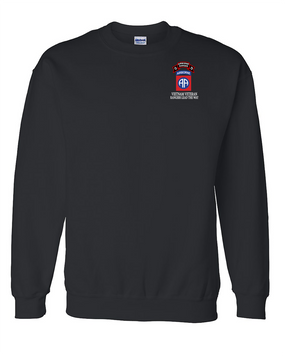 82nd Airborne Division O Company 75th Infantry Embroidered Sweatshirt