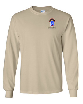 173rd Airborne N Company 75th Infantry Long-Sleeve Cotton T-Shirt