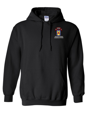 199th LIB M Company 75th Infantry Embroidered Hooded Sweatshirt