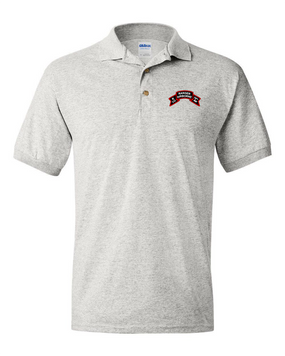 K Company 75th Infantry Embroidered Cotton Polo Shirt