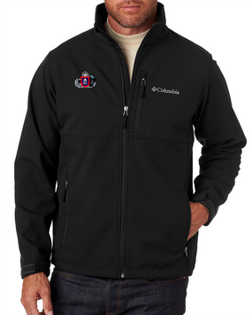 "1 Panther"  Embroidered Columbia Ascender Soft Shell Jacket 