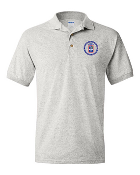172nd Infantry Brigade (Airborne)  Embroidered Cotton Polo Shirt-Proud