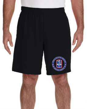 172nd Infantry Brigade  Embroidered Gym Shorts-Proud