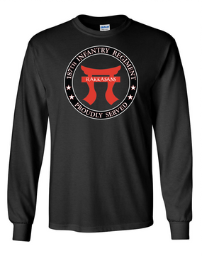 187th RCT  Long-Sleeve Cotton T-Shirt-Proud  (FF)