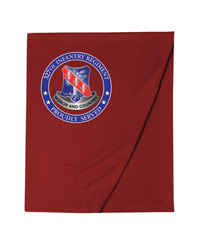 327th Infantry Regiment Embroidered Dryblend Stadium Blanket-Proud