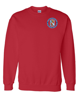 198th Light Infantry Brigade  Embroidered Sweatshirt-Proud