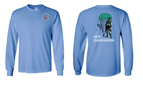 82nd Airborne Last Step...Long-Sleeve Cotton T-Shirt