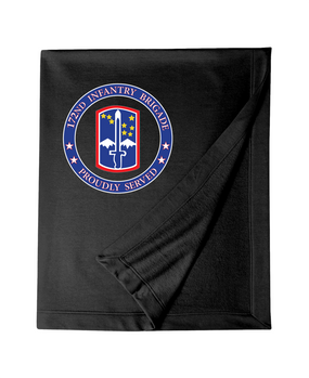 172nd Infantry Brigade  Embroidered Dryblend Stadium Blanket-Proud