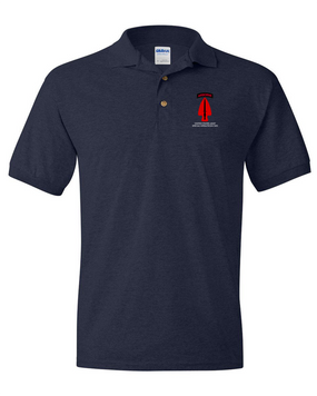 USASOC Embroidered Cotton Polo Shirt (L)