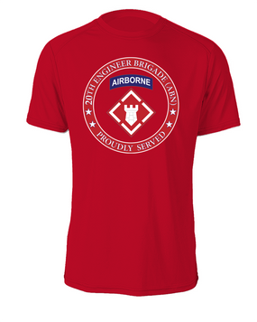 20th Engineer Brigade (Airborne) Cotton Shirt-Proud  (FF)