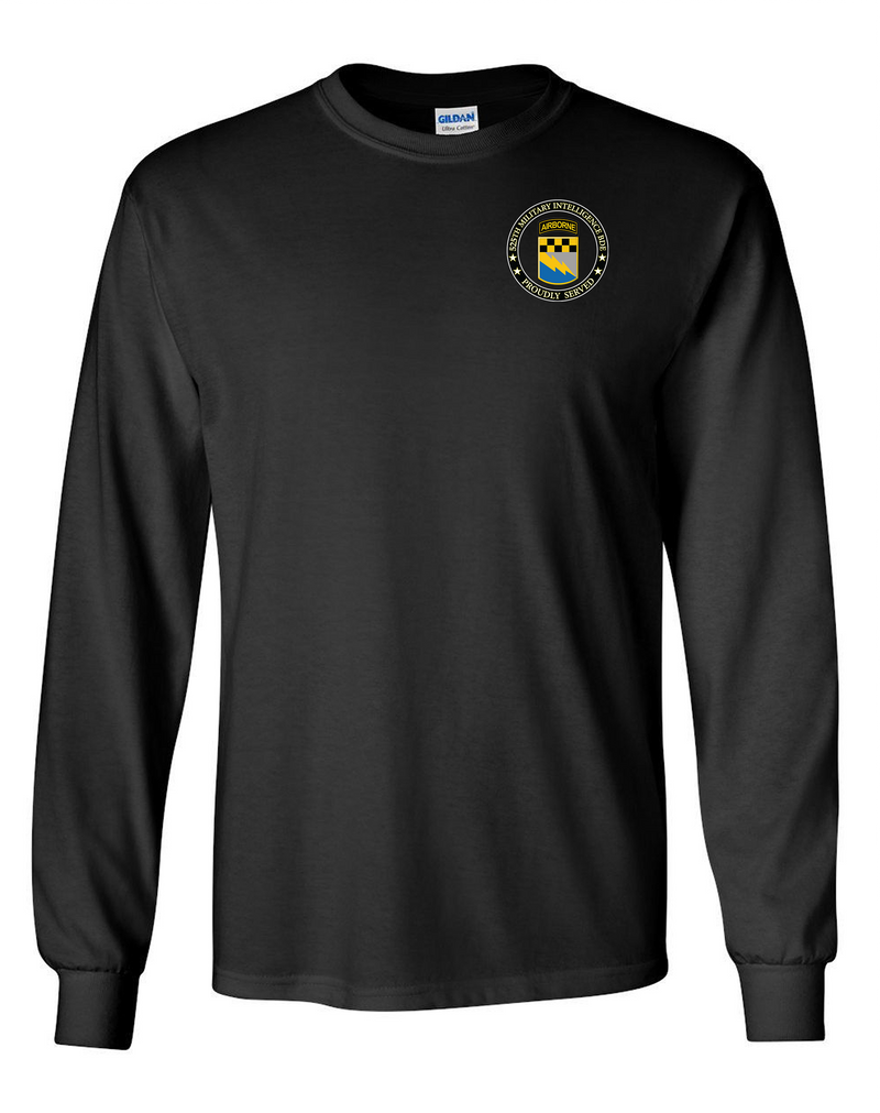 525th Expeditionary MI Brigade (Airborne) Long-Sleeve Cotton T-Shirt