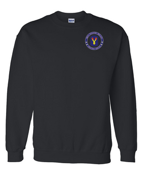 196th Light Infantry Brigade  Embroidered Sweatshirt-Proud