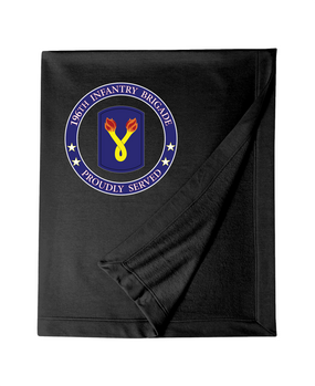 196th Light Infantry Brigade  Embroidered Dryblend Stadium Blanket-Proud