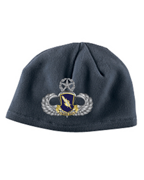 504th Master Wings Premium Embroidered Fleece Beanie