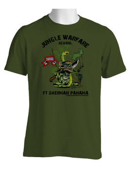 1/75th Ranger Battalion "Original Scroll" Jungle Master Cotton T-Shirt